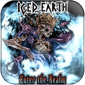 Iced Earth Enter The Realm Album Cover Sticker Iced Earth Enter The Realm Album Cover Sticker