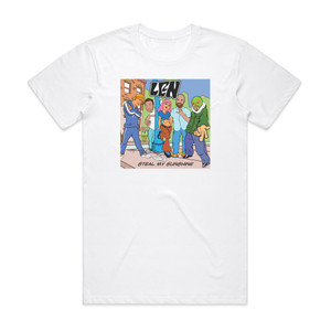 LEN Steal My Sunshine Album Cover T-Shirt White LEN Steal My Sunshine Album Cover T-Shirt White
