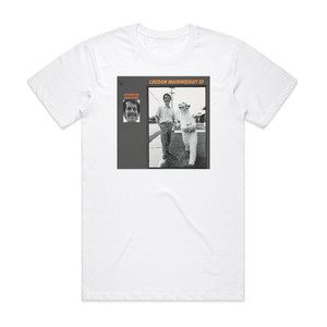 Loudon Wainwright III Attempted Mustache Album Cover T-Shirt White Loudon Wainwright III Attempted Mustache Album Cover T-Shirt White