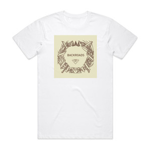 Lonely the Brave Backroads Album Cover T-Shirt White