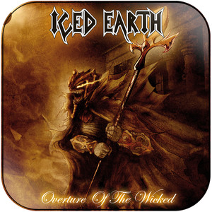 Iced Earth Overture Of The Wicked Album Cover Sticker Iced Earth Overture Of The Wicked Album Cover Sticker