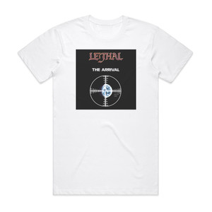 Lethal The Arrival Album Cover T-Shirt White Lethal The Arrival Album Cover T-Shirt White