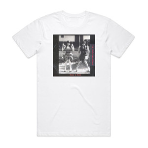 Le Butcherettes Kiss Kill Album Cover T-Shirt White Le Butcherettes Kiss Kill Album Cover T-Shirt White