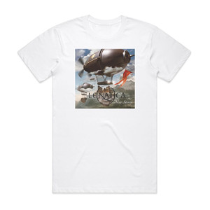 Lunatica New Shores Album Cover T-Shirt White Lunatica New Shores Album Cover T-Shirt White