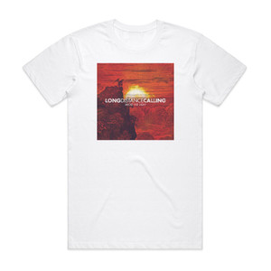 Long Distance Calling Avoid The Light Album Cover T-Shirt White Long Distance Calling Avoid The Light Album Cover T-Shirt White