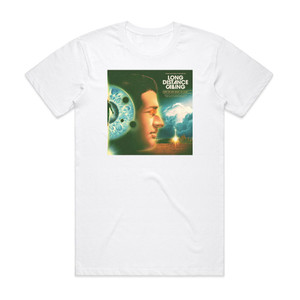 Long Distance Calling How Do We Want To Live Album Cover T-Shirt White Long Distance Calling How Do We Want To Live Album Cover T-Shirt White