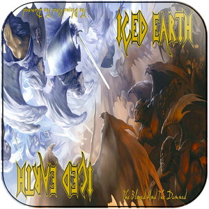 Iced Earth The Blessed And The Damned-1 Album Cover Sticker Iced Earth The Blessed And The Damned-1 Album Cover Sticker