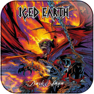 Iced Earth The Dark Saga-2 Album Cover Sticker Iced Earth The Dark Saga-2 Album Cover Sticker