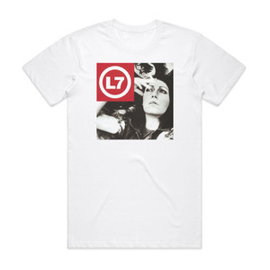 L7 The Beauty Process Triple Platinum Album Cover T-Shirt White