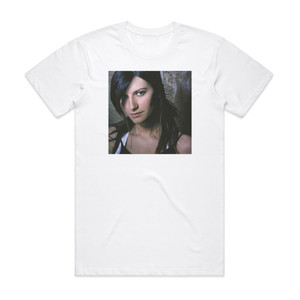 Laura Pausini Resta In Ascolto 1 Album Cover T-Shirt White Laura Pausini Resta In Ascolto 1 Album Cover T-Shirt White
