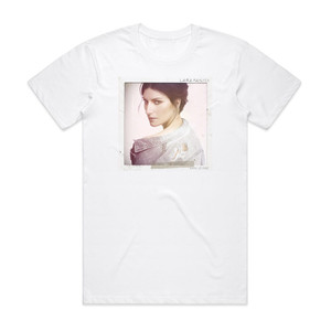 Laura Pausini Fatti Sentire 1 Album Cover T-Shirt White Laura Pausini Fatti Sentire 1 Album Cover T-Shirt White