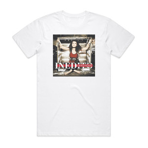 Laura Pausini Inedito Album Cover T-Shirt White Laura Pausini Inedito Album Cover T-Shirt White