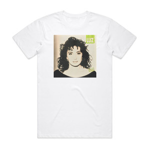 Luz Casal A Contraluz Album Cover T-Shirt White Luz Casal A Contraluz Album Cover T-Shirt White