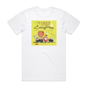 Luce La Fabrique Comptines Album Cover T-Shirt White