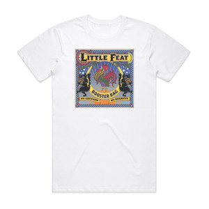 Little Feat Rooster Rag Album Cover T-Shirt White
