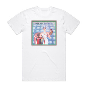 Little Feat Dixie Chicken Album Cover T-Shirt White