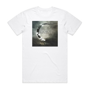 Luna Mortis The Absence Album Cover T-Shirt White Luna Mortis The Absence Album Cover T-Shirt White