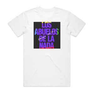 Los Abuelos de la Nada Cosas Mas Album Cover T-Shirt White Los Abuelos de la Nada Cosas Mas Album Cover T-Shirt White