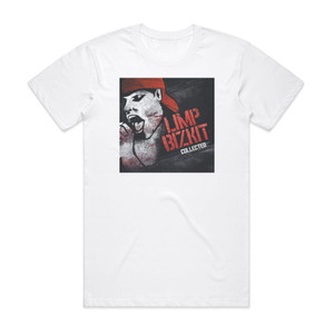 Limp Bizkit Collected Album Cover T-Shirt White Limp Bizkit Collected Album Cover T-Shirt White