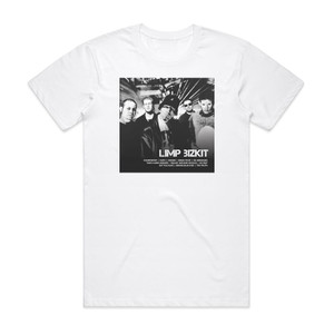 Limp Bizkit Icon Album Cover T-Shirt White Limp Bizkit Icon Album Cover T-Shirt White