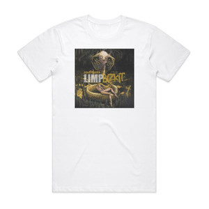 Limp Bizkit Gold Cobra 3 Album Cover T-Shirt White Limp Bizkit Gold Cobra 3 Album Cover T-Shirt White