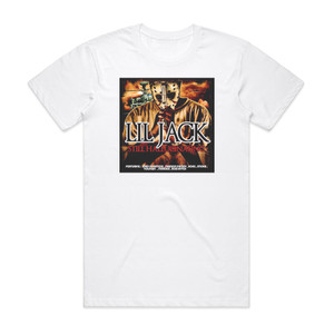 Lil Jack Still Hallucinating Album Cover T-Shirt White Lil Jack Still Hallucinating Album Cover T-Shirt White