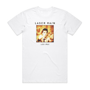 Leo Imai Laser Rain Album Cover T-Shirt White