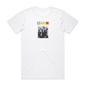 Level 42 Hot Water Album Cover T-Shirt White Level 42 Hot Water Album Cover T-Shirt White