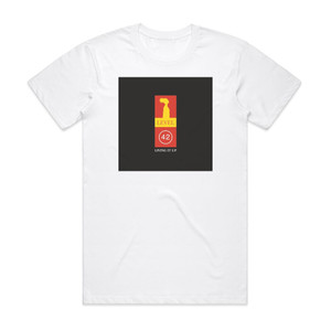 Level 42 Living It Up Album Cover T-Shirt White
