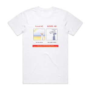 Level 42 Level 42 The Early Tapes Album Cover T-Shirt White