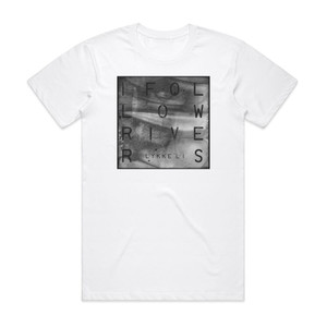 Lykke Li I Follow Rivers Album Cover T-Shirt White Lykke Li I Follow Rivers Album Cover T-Shirt White