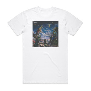 Lowen A Crypt In The Stars Album Cover T-Shirt White Lowen A Crypt In The Stars Album Cover T-Shirt White