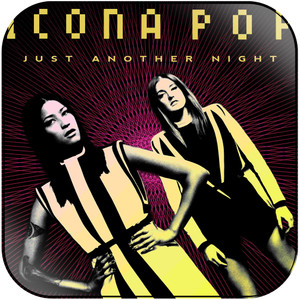 Icona Pop Just Another Night Album Cover Sticker Icona Pop Just Another Night Album Cover Sticker