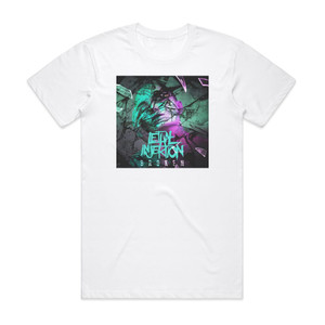 Lethal Injektion Broken Album Cover T-Shirt White Lethal Injektion Broken Album Cover T-Shirt White
