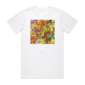 Lightning Bolt Hypermagic Mountain Album Cover T-Shirt White Lightning Bolt Hypermagic Mountain Album Cover T-Shirt White