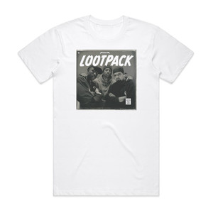 Lootpack Loopdigga Ep Album Cover T-Shirt White