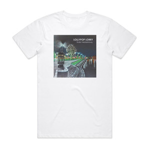 Lollypop Lorry Radio Yekaterinburg Album Cover T-Shirt White Lollypop Lorry Radio Yekaterinburg Album Cover T-Shirt White