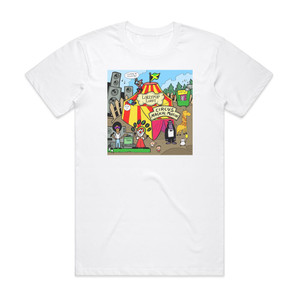 Lollypop Lorry Circus Magical Muffin Album Cover T-Shirt White Lollypop Lorry Circus Magical Muffin Album Cover T-Shirt White