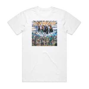 Lost Horizon Awakening The World Album Cover T-Shirt White Lost Horizon Awakening The World Album Cover T-Shirt White