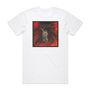 Lunar Shadow The Smokeless Fires Album Cover T-Shirt White Lunar Shadow The Smokeless Fires Album Cover T-Shirt White