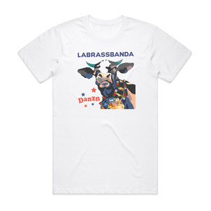 LaBrassBanda Danzn Album Cover T-Shirt White