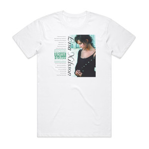 Lisa Nilsson Heart Heaven Remix Sampler Album Cover T-Shirt White Lisa Nilsson Heart Heaven Remix Sampler Album Cover T-Shirt White