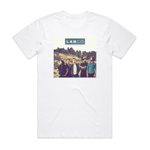 LANco Hallelujah Nights Album Cover T-Shirt White LANco Hallelujah Nights Album Cover T-Shirt White