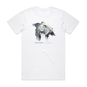 Lacey Sturm Life Screams Album Cover T-Shirt White Lacey Sturm Life Screams Album Cover T-Shirt White