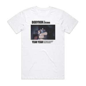 Luciana Yeah Yeah Album Cover T-Shirt White Luciana Yeah Yeah Album Cover T-Shirt White