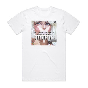 Luciana Superstar Album Cover T-Shirt White Luciana Superstar Album Cover T-Shirt White