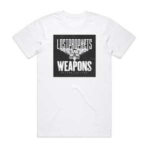 Lostprophets Weapons 2 Album Cover T-Shirt White Lostprophets Weapons 2 Album Cover T-Shirt White