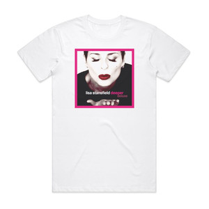 Lisa Stansfield Deeper 1 Album Cover T-Shirt White