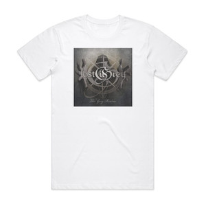 Lost in Grey The Grey Realms Album Cover T-Shirt White Lost in Grey The Grey Realms Album Cover T-Shirt White
