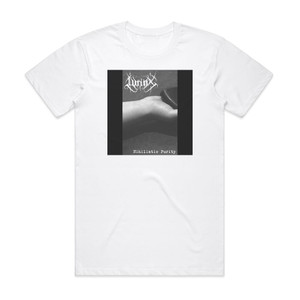 Lyrinx Nihilistic Purity 1 Album Cover T-Shirt White Lyrinx Nihilistic Purity 1 Album Cover T-Shirt White
